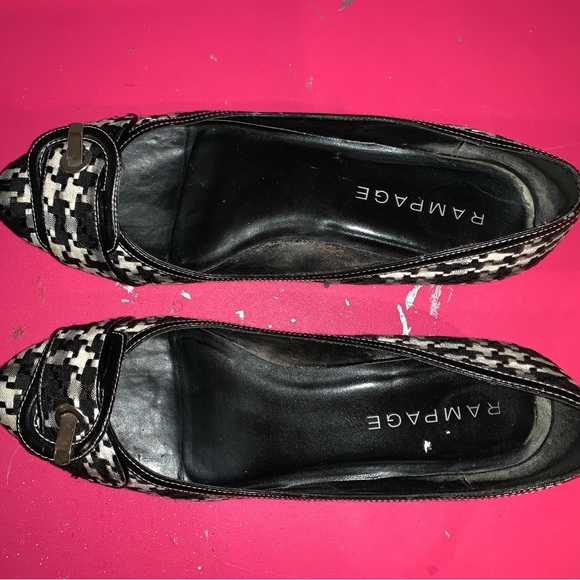 Rampage Houndstooth Shoes/Flats - 9.5 - Picture 3 of 11